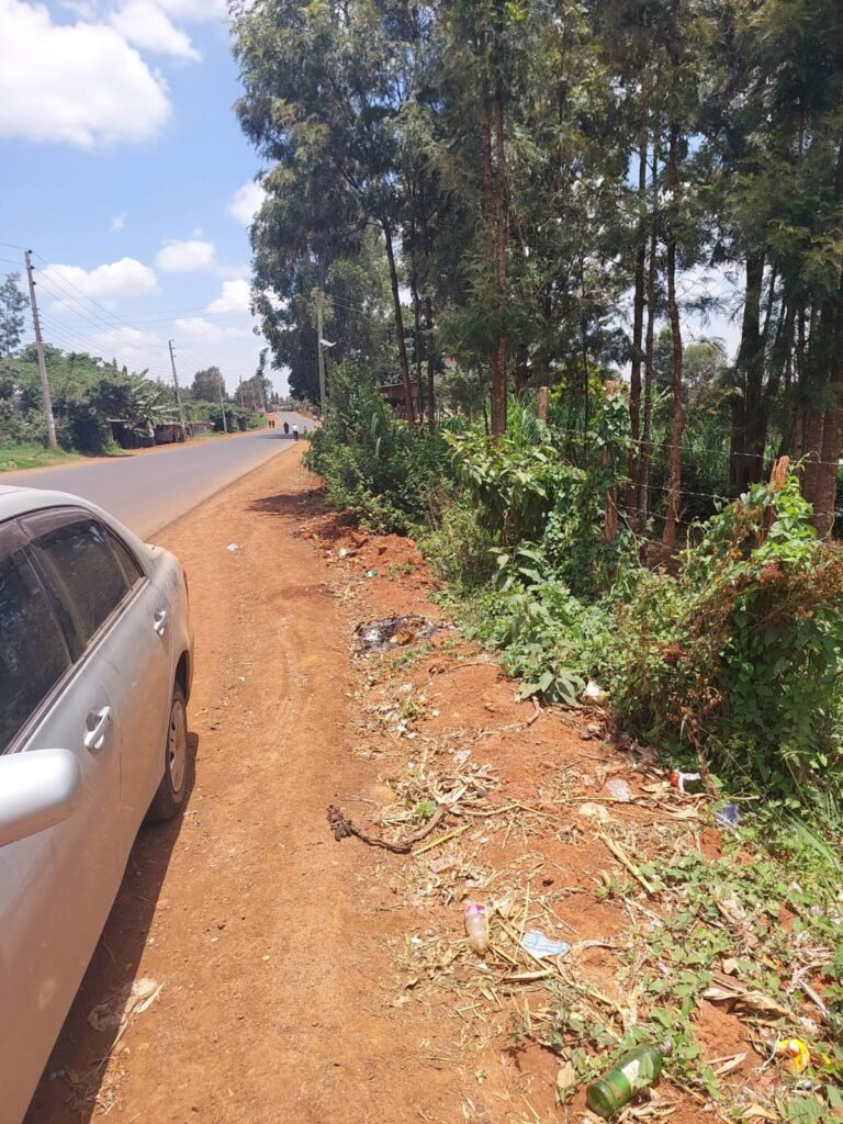 50 x 100 plots for sale at Kihara Gachie